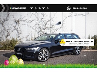 Volvo V60 2.0 B3 R-Design | Adaptive cruise control | Voorruitverwarming | Draadloze telefoonlader | Dode hoek detectie BLIS | Elektrische stoelverstelling | LED koplampen | 18" velgen | Sportonderstel |