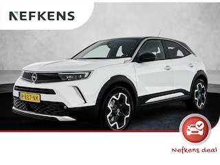 Opel Mokka Ultimate 50kWh 136pk Automaat | 1ste eigenaar | 3 FASE | Winterpakket | Camera | Dodehoekdetectie | LEER/Alcantara | Navigatie | 18" LMV | Apple Carplay/Android Auto |