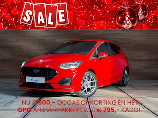 Ford Fiesta 1.0 EcoBoost Hybrid ST-Line Automaat | 17' inch | Sportstoelen | Camera | Winter-Pack