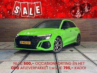 Audi A3 2.5TFSI quattro| Akra | PPF | Keramisch | RS-Design pakket + | RS-Dynamic pakket plus | Audi Garantie | BOM VOL! |