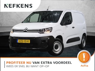 Citroën Berlingo 1.5 BlueHDi 100PK S&S L1 | 1ste Eigenaar | AppleCarplay/AndroidAuto | Parkeersensoren | Airco | Armsteun | Houtenlaadvloer | Cruise Control | Bluetooth | Mistlampen | Zijschuifdeur Rechts |