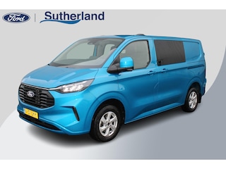 Ford Transit Custom 300 2.0 TDCI Dubbele Cabine L1H1 Limited | Trekhaak | Driver Assistance Pack | Stuurwielverwarming | Dubbele Zijschuifdeur | Camera | Navigatie