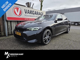 BMW 330e xDrive M Sport Pro 19"/Lederen M-zetels + memory/Schuif - kanteldak/Adaptieve cruise/Keyless/Camera/Dodehoek/Laser LED