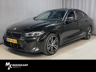 BMW 330e xDrive M Sport Pro 19"/Lederen M-zetels + memory/Schuif - kanteldak/Adaptieve cruise/Keyless/Camera/Dodehoek/Laser LED