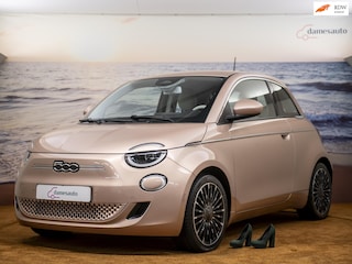 Fiat 500 3+1 La Prima 42 kWh Rose Gold, Leer, Camera, Garantie enz.