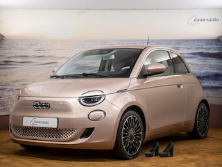 Fiat 500 3+1 La Prima 42 kWh Rose Gold, Leer, Camera, Garantie enz.
