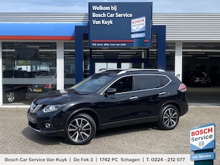 Nissan X-Trail 1.6 DIG-T Tekna / 163 Pk / 1.800KG Trekgewicht / NL-Auto / Dealer-Onderhouden / Keyless / Vol-Leder / Open/Panodak / LED / DAB / Radio-Bluetooth / Navi / Rondom Camera's / ELKTR-Stoelen / Stoelverwarming / ELKTR-Achterklep / Trekhaak / PDC / LMV 19'' / ENZ.