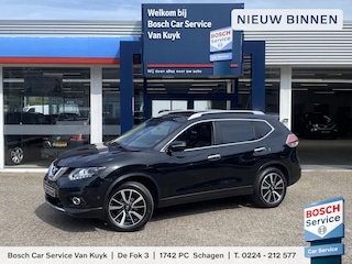 Nissan X-Trail 1.6 DIG-T Tekna / 163 Pk / 1.800KG Trekgewicht / NL-Auto / Dealer-Onderhouden / Keyless / Vol-Leder / Open/Panodak / LED / DAB / Radio-Bluetooth / Navi / Rondom Camera's / ELKTR-Stoelen / Stoelverwarming / ELKTR-Achterklep / Trekhaak / PDC / LMV 19'' / ENZ.