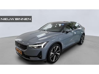 Polestar 2 Long Range Dual Motor Launch Edition 78kWh | Panoramadak | Stoelverwarming | Stuurverwarming | Harman Kardon | Memory Seat | 360 Camera | Keyless | Elektrische Trekhaak | Apple Carplay | BTW | LED |