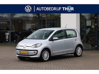 Volkswagen Up 1.0 high up! 75PK / 55kW automaat, Door ons geleverd en onderhouden, cruise control, parkeersensoren, airco, mistlampen voor, lederen stuurwiel, elektrisch verstel- en verwarmbare spiegels
