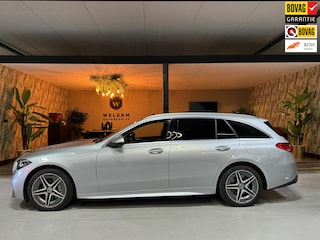 Mercedes-Benz C-klasse Estate 300 e AMG Line Garantie Trekhaak Massage Pano Ambient 360 Blindspot Elek Achterklep StuurVW Rijklaar