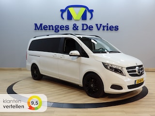 Mercedes-Benz V-klasse 220 CDI Kort Avantgarde Camper kenteken | Airco ECC | Dubbele schuifdeur | Camera | LED | Cruise Control | Stoelverwarming | Trekhaak | Isofix