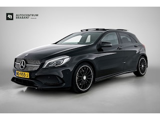 Mercedes-Benz A-klasse 180 AMG Automaat (Dealer OnderH, NL-auto, Panorama, SfeerV, Harman/ Kardon, Carplay, Navi, Etc)