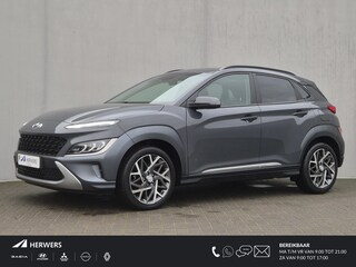 Hyundai Kona 1.6 GDI HEV Fashion Automaat / Fabrieksgarantie tot 02-2028 / Dealer onderhouden / Head Up Display / Keyless Entry/Start / cruise control / Achteruitrijcamera / Draadloze telefoon lader / Krell Audio Systeem /