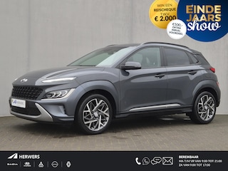 Hyundai Kona 1.6 GDI HEV Fashion Automaat / Fabrieksgarantie tot 02-2028 / Dealer onderhouden / Head Up Display / Keyless Entry/Start / cruise control / Achteruitrijcamera / Draadloze telefoon lader / Krell Audio Systeem /