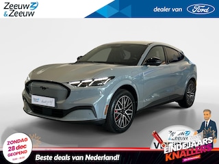 Ford Mustang Mach-E Extended Premium RWD 88 kWh | Verwachte Levertijd 3 Weken | Prijs Inclusief Ford Voordeel | 600km WLTP Rijbereik | Verwarmbaar Stuur | Verwarmbare Voorstoelen | Verwarmbare Voorruit | B&O Premium Audio | 360 graden camera | Elektrisch Bedienbare Achterklep