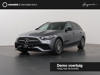 Mercedes-Benz C-klasse 180 Estate 180 Star Edition AMG Line | Panoramadak | 19'' multispaaks velgen | Nightpakket | Memorypakket | Apple Car Play | Guard 360