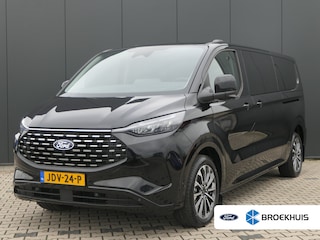 Ford Transit Custom Tourneo 340 2.5 PHEV L2H1 Titanium X | 8 Persoons | B&O | 360 Camera | Leder | Adaptive Cruise | BLIS | Panoramadak | Dubbele Schuifdeur | Trekhaak | Elektrische Voorstoelen