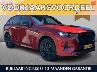 Mazda CX-60 2.5 e-Sky PHEV Homura /Zwart Nappa Leder/Bose/360 graden camera/Elektrische achterklep