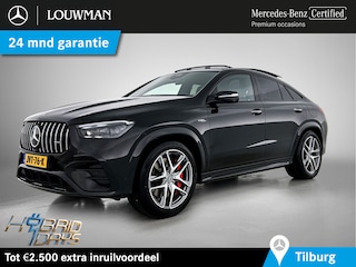 Mercedes-Benz GLE Coupé Mercedes-AMG 53 Hybrid 4MATIC+ Premium Plus Trekhaak | Panorama Schuif-Kanteldak | AMG Night Pakket | Distronic | Parkeerpakket met 360°-camera | Lederen Bekleding. Inclusief 24 maanden MB Certified garantie voor Europa.
