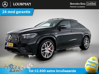Mercedes-Benz GLE Coupé Mercedes-AMG 53 Hybrid 4MATIC+ Premium Plus Trekhaak | Panorama Schuif-Kanteldak | AMG Night Pakket | Distronic | Parkeerpakket met 360°-camera | Lederen Bekleding. Inclusief 24 maanden MB Certified garantie voor Europa.