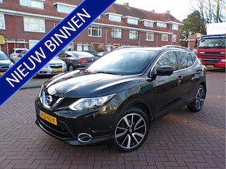 Nissan Qashqai 1.2 Tekna PANORAMADAK..... 360 CAMERA NAVI TEL CRUISECONTROL.... STOEL VERWARMING VOORRUIT VERWARMING....