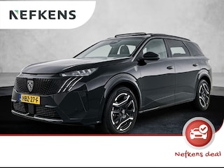 Peugeot 5008 GT 73 kWh 210pk Automaat | Warmtepomp | 3 Fase | Schuif-/Kanteldak | Navigatie | Achteruitrijcamera | Elektrische achterklep | Adaptieve cruise control | Apple Carplay/Android Auto | Dodehoekdetectie | Keyless Entry/Start | Full-LED Koplampen | 19" LMV |