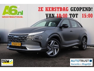 Hyundai Nexo FCEV Plus Pack Fabrieksgarantie! Mat Grijs Panoramadak Lederen Bekleding Stoelverkoeling Stuur & Stoelverwarming 360 Camera