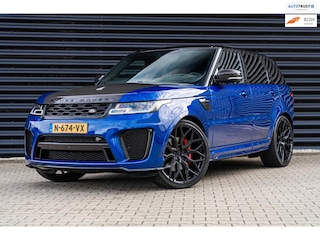 Land Rover Range Rover Sport 5.0 V8 SC SVR / CARBON / PANO / ALCANTARA HEMEL / MERIDIAN / QUICKSILVER UITLAAT