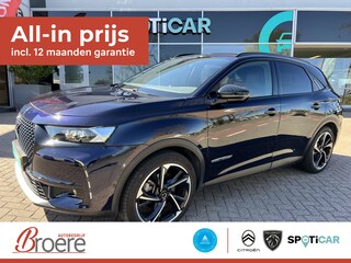 DS 7 1.6 E-TENSE 300pk Aut 4x4 Louvre night vision, elek. achterklep, adaptive cruise, leder, elek. verstelbare voorstoelen, 20 inch velgen, dab