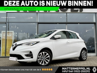 Renault Zoe R135 Intens 52 kWh | KOOPACCU | Afn. Trekhaak | SOH 85,16% MOBA | CCS Snelladen | 1e Eigenaar | Camera + Parkeersensoren V+A | Lichtmetaal | Warmtepomp | Navigatie | Groot Scherm | Climate Control | Apple CarPl
