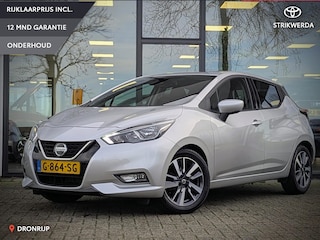 Nissan Micra 1.0 IG-T Tekna | 1e eigenaar | Afn. Trekhaak | Bose | Stoelverw. | Climate control | Cruise control | PDC V+A