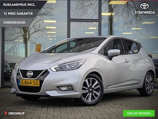 Nissan Micra 1.0 IG-T Tekna | 1e eigenaar | Afn. Trekhaak | Bose | Stoelverw. | Climate control | Cruise control | PDC V+A