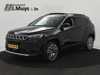 Jeep Compass 1.5T e-Hybrid Limited PANODAK|WINTERPACK|ACC|BLIS|ELEK.ACHTERKLEP|19INCH|360CAMERA|NAVI
