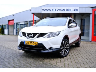 Nissan Qashqai 1.6 163PK Tekna 1e Eig!|Leder|Pano|Navi|Camera|LED|PDC|Dealer OH