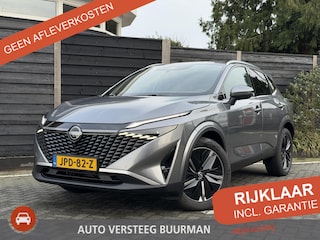 Nissan Qashqai Tekna 1.3 MHEV 158PK Xtronic Automaat Navigatie, Rondomzichtcamera, Keyless, Stoel, Stuur en Voorruitverwarming, Apple Carplay, Android Auto