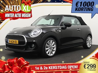 Mini Cooper Cabrio 1.5 Sidewalk Edition Navi Climate LED Stoelverw.