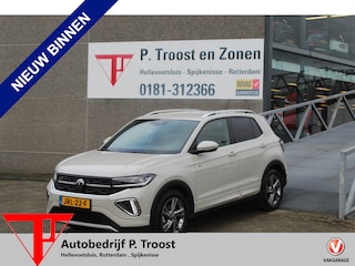 Volkswagen T-Cross 1.0 TSI 2X R-Line KRIJT! Automaat/Navigatie/Virtual cockpit/Adaptive cruise control/Achteruitrijcamera/Parkeersensoren rondom/Apple carplay/Stoelverwarming/Climate control/IQ light/DAB/Draadloze telefoonlader
