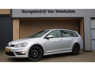 Volkswagen Golf Variant 1.4 TSI 125pk R-Line & Highline Navi Stoelverwarming 18inch LM Cruise Control H-Leder *Nette Golf*