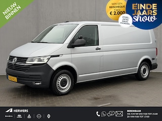 Volkswagen Transporter 2.0 TDI L2H1 150 Pk / 2.500 kg Trekgewicht / Standkachel / Dealer Onderhouden / Navigatie / Apple Carplay & Android Auto / Parkeersensoren voor en Achter / DAB / Armsteun /