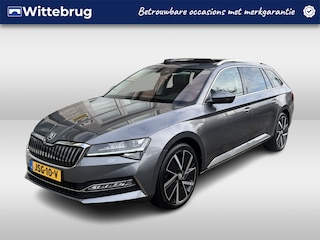 Skoda Superb Combi 1.4 TSI iV Laurin & Klement / AUTOMAAT/ PANO/ STUUR+STOEL VERWARM./ PARK.SENSOR.V+A/ CAMERA/ ELEK.KLEP/ MEMORY SEAT/ DCC/ ACC/ SMARTLINK/ KEYLESS/ RIJ-MODI/ LEDER/ NAVI/ DAB/ CLIMA/ LED/ ISOFIX