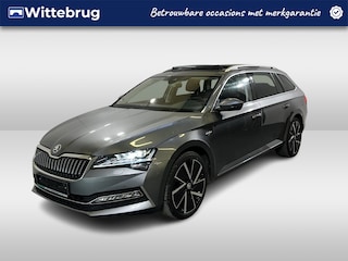 Skoda Superb Combi 1.4 TSI iV Laurin & Klement / AUTOMAAT/ PANO/ STUUR+STOEL VERWARM./ PARK.SENSOR.V+A/ CAMERA/ ELEK.KLEP/ MEMORY SEAT/ DCC/ ACC/ SMARTLINK/ KEYLESS/ RIJ-MODI/ LEDER/ NAVI/ DAB/ CLIMA/ LED/ ISOFIX