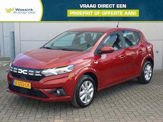 Dacia Sandero 1.0 TCe 100pk ECO-G Expression + extra's | Airconditioning | Navigatie by app | Camera | Dode hoek detectie