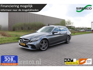 Mercedes-Benz C-klasse Estate 200 AMG 184 pk adaptive cruise & climate control stoelverwarming el klep led leder camera