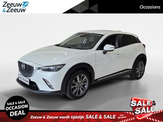 Mazda CX-3 2.0 SkyActiv-G 120 GT-Luxury | Automaat | Climate Control | Cruise Control | Memory Stoelen | LM Velgen | Afneembare Trekhaak | Lederen Bekleding | Navigatie |