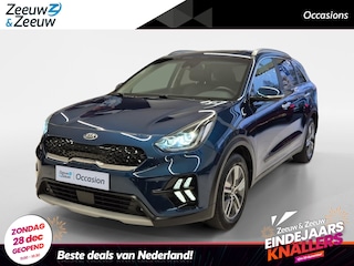 Kia Niro 1.6 GDi Hybrid DynamicPlusLine | Climate Control | Cruise Control | Camera | Navigatie | Stoelverwarming | Stuurverwarming | Lederen Bekleding | Schuif/Kantel Dak |