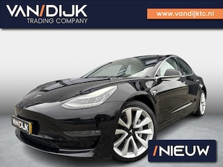 Tesla Model 3 Long Range AWD 75 kWh SOH 88.8% ✓Full Self Driving 3 ✓Panoramadak ✓Vol Leder ✓360º Camera ✓Stoelverwarming ✓Autopilot ✓Origineel NL