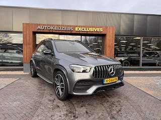 Mercedes-Benz GLE 450 4MATIC Premium Plus AMG Luchtvering Pano Treeplanken Navi Burmeister 22”
