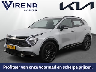 Kia Sportage 1.6 T-GDi Plug-in Hybrid AWD Dark Edition Automaat - Elektrisch instelbare voorstoelen - Stoelverwarming - Lederenbekleding - Navigatie - Fabrieksgarantie tot 04-2032 of 150.000 km