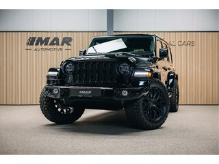 Jeep Wrangler Unlimited 4xe 380 Rubicon Dikke Custom Made Jeep Wrangler, Cabrio top elektrische bedienbaar.
